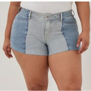 🎊Torrod Two-Tone Denim Women Shorts